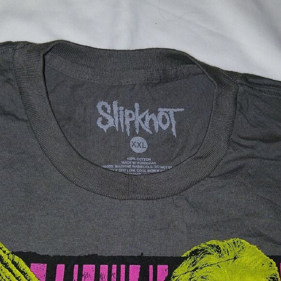 Slipknot  25th Anniversary Graphic Gray T-Shirt - Picture 4 of 7